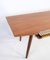 Coffee Table in Teak with Paper Cord Shelf, Denmark, 1960s 2