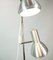 Floor Lamp in Aluminum from Fog & Mørup, 1970s 4