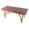 Danish Teak and Oak Coffee Table, 1960s, Image 1