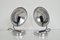 Art Deco Adjustable Chrome Table Lamps attributed to Josef Hurka for Napako, 1930s, Set of 2 6