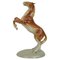 Tänzelndes Pferd aus Porzellan von Royal Dux, 1940er 1