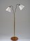 Swedish Modern Brass Floor Lamp, 1940s 3