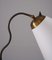 Schwedische moderne Messing Stehlampe, 1940er 5