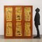 Mahogany Veneer Cabinet with Hinged Doors, Image 2