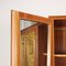 Mahogany Veneer Cabinet with Hinged Doors 8