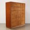 Mahogany Veneer Cabinet with Hinged Doors 13