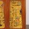 Mahogany Veneer Cabinet with Hinged Doors, Image 7
