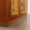 Mahogany Veneer Cabinet with Hinged Doors 12