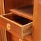 Mahogany Veneer Cabinet with Hinged Doors 10