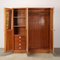 Mahogany Veneer Cabinet with Hinged Doors 3