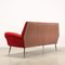 Rotes Sofa, 1950er oder 1960er 7