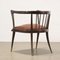 Gepolsterter Stuhl aus Buche, 1960er 8