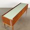 Dresser in Burl Wood Veneer with Opal Glass Top 8