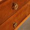 Dresser in Burl Wood Veneer with Opal Glass Top 6