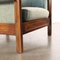 Teak and Velvet Lounge Chair, 1960s, Image 6