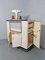 Industrial Dentist Cabinet with Wheels from Baisch, 1950s 2