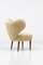 Silla Heart de Brøndbyøster Furniture, años 50, Imagen 8