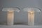 Murano Glass Table Lamps, Italy, 1980s, Set of 2 3