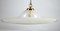 Transparent Murano Glass Ceiling Lamp, 1980s 2