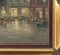Sconosciuto, Notte a Parigi, Olio su tela, metà XX secolo, Incorniciato, Immagine 3