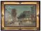 Unknown, Night in Paris, Oil on Canvas, Mid-20th Century, Framed 1