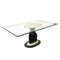 Mid-Century Modern Marble and Glass Dining Table, Italy, 1970s, Image 3