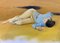 Ilia Balavadze, I Am Just Sleeping, 2022, Oil on Panel, Framed, Image 1