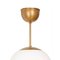 Globe D35 Ceiling Lamp in Brass from Konsthantverk 5