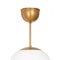 Globe D35 Ceiling Lamp in Brass from Konsthantverk 3