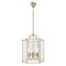 Large Three Arms Ceiling Lamp in Brass from Konsthantverk 1