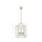 Large Three Arms Ceiling Lamp in Brass from Konsthantverk, Image 5