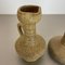 Jarrones de cerámica de estudio atribuidos a Vest Keramiek, años 70. Juego de 2, Imagen 9