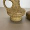 Jarrones de cerámica de estudio atribuidos a Vest Keramiek, años 70. Juego de 2, Imagen 5