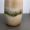 Large Fat Lava Multi-Color 284-47 Pottery Floor Vase attributed to Scheurich, 1970s 11