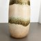 Large Fat Lava Multi-Color 284-47 Pottery Floor Vase attributed to Scheurich, 1970s 5