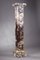 19th Century Arlequin Breche Marble Column with Fluted Shaft, 1890s 2