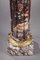 19th Century Arlequin Breche Marble Column with Fluted Shaft, 1890s 12