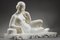 Art Deco White Marble Odalisque, 1930s 4