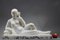 Odalisca Art Déco de mármol blanco, años 30, Imagen 2
