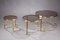 Bronze and Smoked Glass from Coffee Tables, 1970s, Set of 3, Image 10