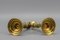 Louis XVI French Brass Candlesticks, 1920s, Set of 2, Image 11