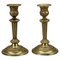 Louis XVI French Brass Candlesticks, 1920s, Set of 2, Image 1