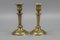 Louis XVI French Brass Candlesticks, 1920s, Set of 2 2