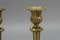 Louis XVI French Brass Candlesticks, 1920s, Set of 2 4