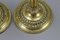 Louis XVI French Brass Candlesticks, 1920s, Set of 2, Image 6