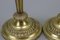 Louis XVI French Brass Candlesticks, 1920s, Set of 2, Image 5