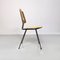 Moderne italienische Mid-Century Stühle aus Metall & Korbgeflecht, 1960er, 2er Set 6
