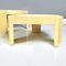 Modern Italian Marema Beige Plastic Coffee Tables attributed to Frattini for Cassina, 1970s, Set of 4 6