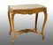 Tavolino da caffè antico Napoleone III in legno dorato e intagliato, Francia, Immagine 6