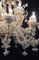 Rezzonico Chandeliers Glass with Gold Inclusions, Murano, 1980s, Set of 2 10